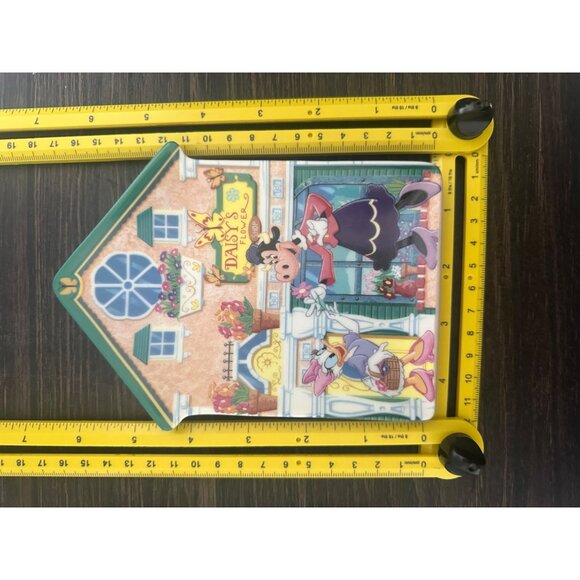 Disney Bradford Exchange Daisy's Flower Shop Plate Limited Edition - Picture 3 of 3